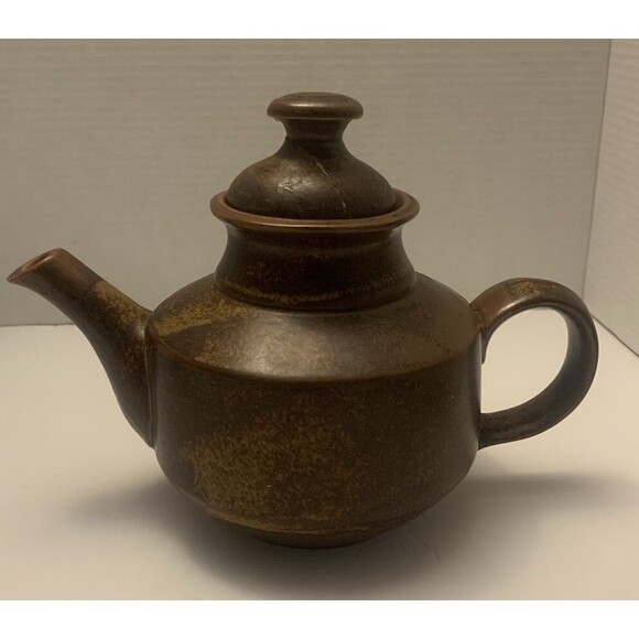 Handmade Other - Vintage Handmade Original USA Clay Pottery Glazed Teapot
